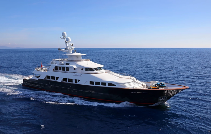 Visite virtuelle d'un yacht privé