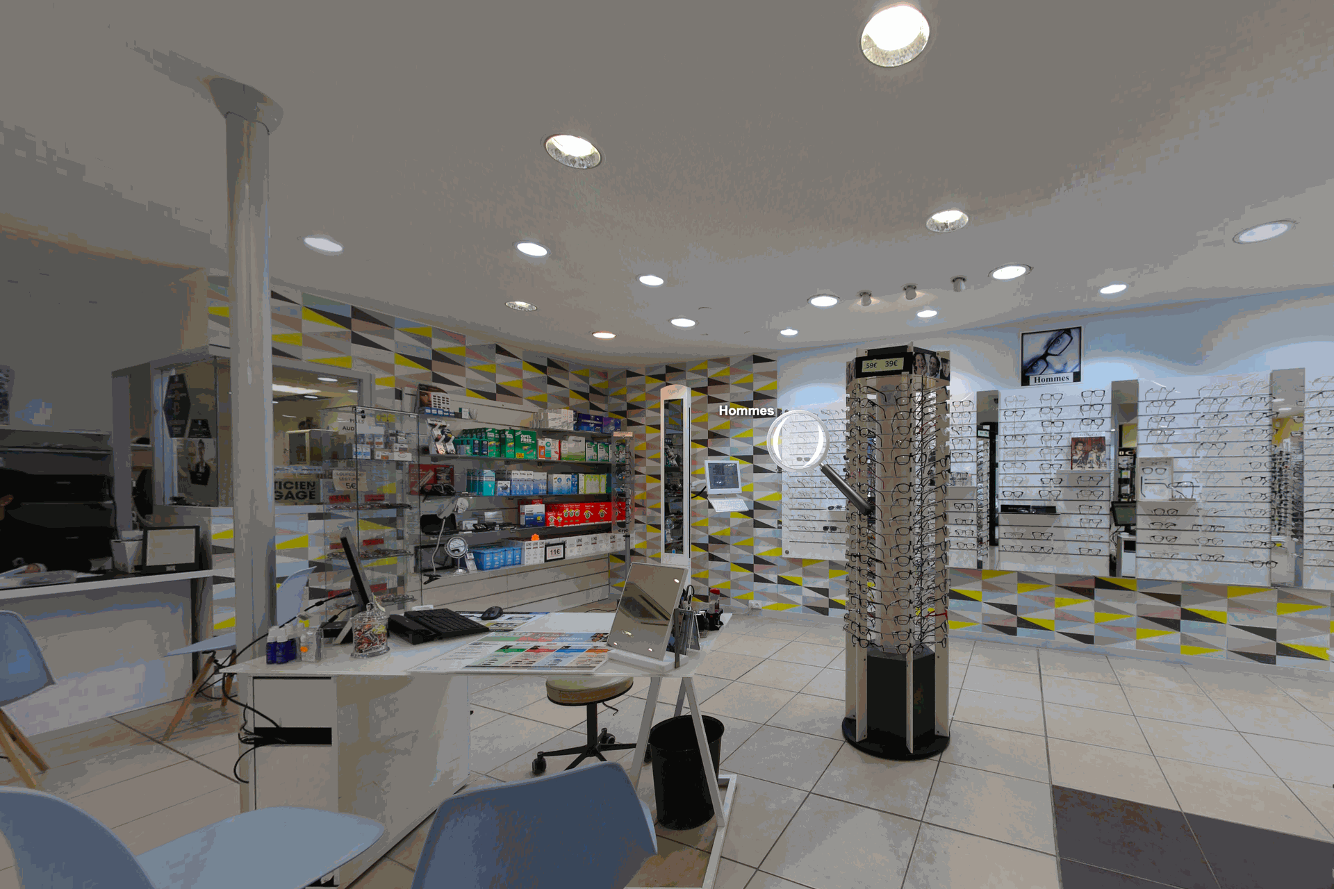 Visite virtuelle magasin 